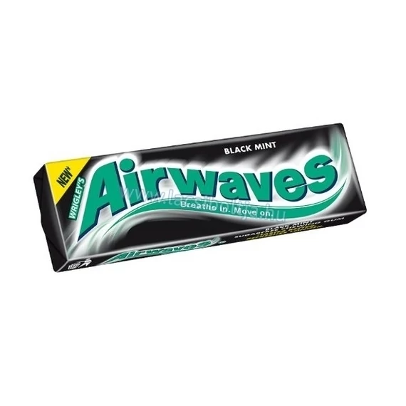 Halls extra erős cukormentes rágógumi fekete 14g