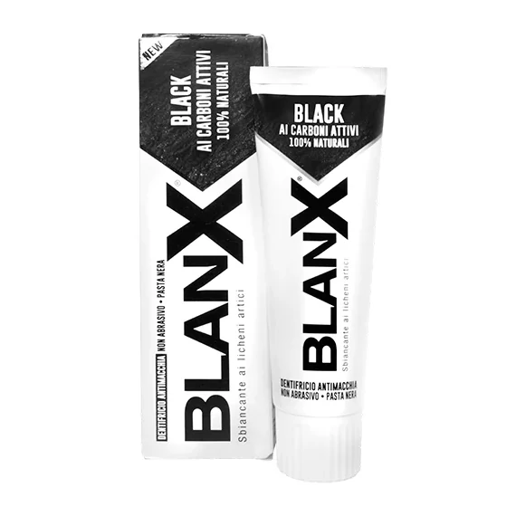 Blanx Black fogkrém 100% term.aktív szén alapú fehérítő 75ml