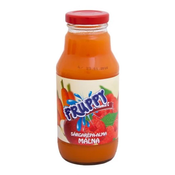 Fruppy vitamin c sárgarépa-alma-málna ital 330ml