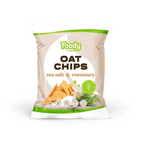 Foody Free zab chips tengerisó és rozmaring gluténm. 50g