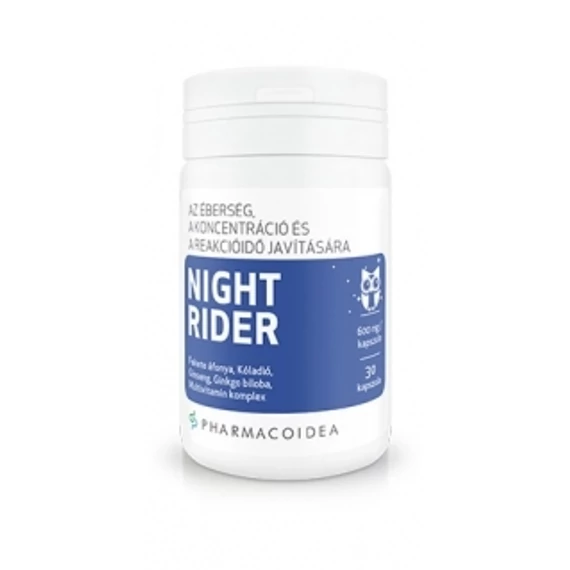 Pharmacoidea Night Rider kapszula 30x