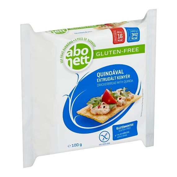 Abonett extrudált gluténmentes kenyér quinoával 100g