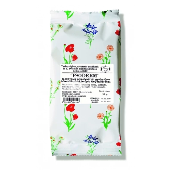 Boszy Psoderm teakeverék pikkelysömörre gyulladásra 50g