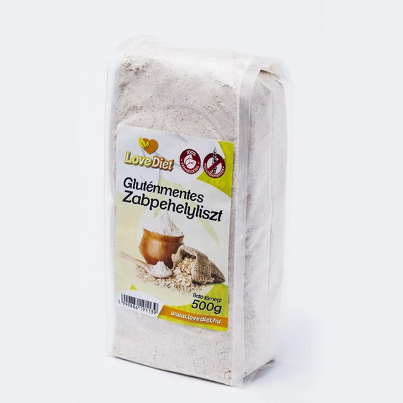 Love Diet gluténmentes zabpehelyliszt 500g