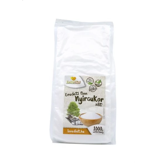 Love Diet Nyírcukor eredeti finn xilit nyírfából 1kg