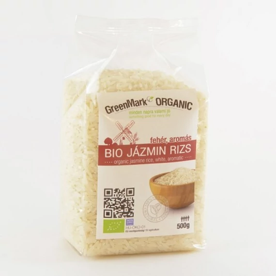 GreenMark bio Jázmin rizs fehér 500g
