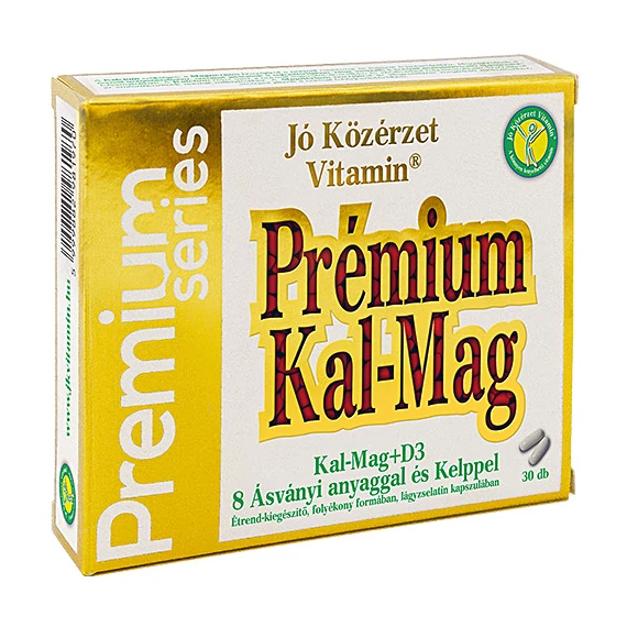 Jó közérzet Prémium kal-mag+8 ásványi anyag + kelp 30db