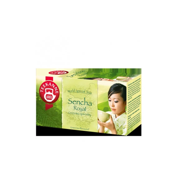 Teekanne Sencha Royal zöld tea filteres 20x