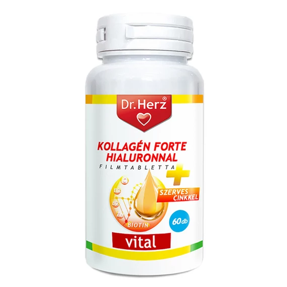 Dr Herz kollagén forte hialuronnal filmtabletta 60x
