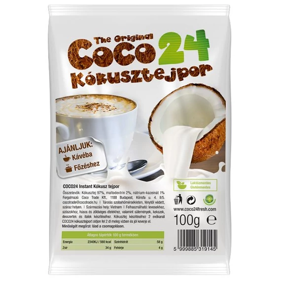 The Original Coco 24 kókusztejpor 100g