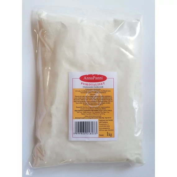 AnnaPanni gluténmentes Piskótaliszt 1kg