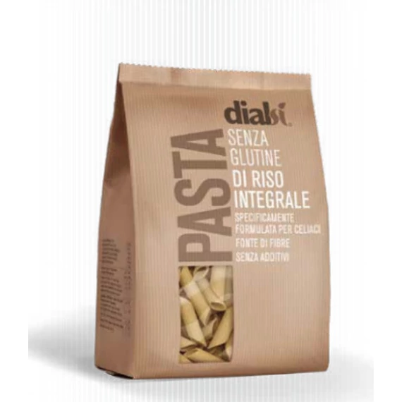 Dialsi gluténmentes barnarizstészta penne 400g