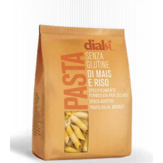 Dialsi gluténmentes kukorica-rizstészta penne 400g