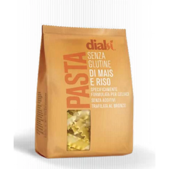 Dialsi gluténmentes kukorica-rizstészta fodroskocka 250g