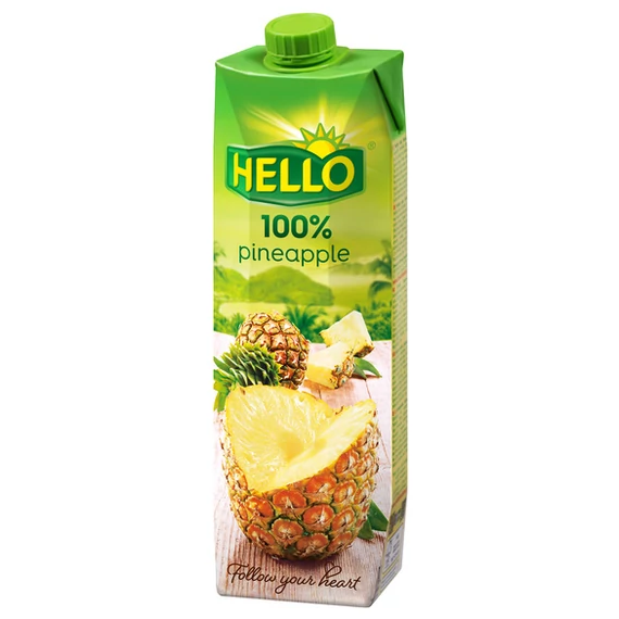 Hello Ananászlé 100% 1l
