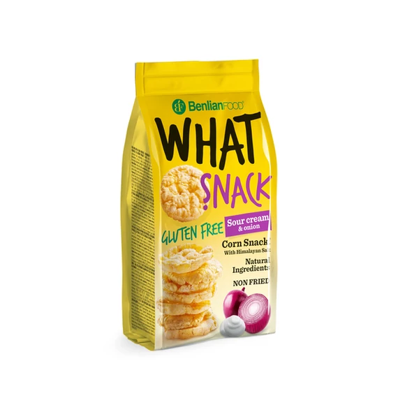 What Snack mini puffasztott kukorica tejszínes-hagymás 50g
