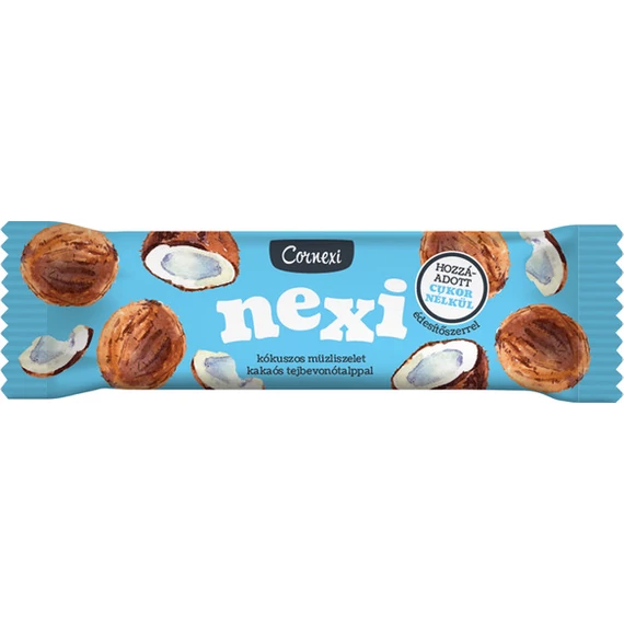 Cornexi NEXI müzliszelet kókuszos kakaós HCN 25g