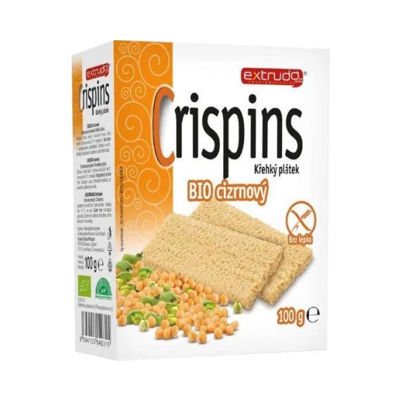 Extrudo bio ropogós rizsszelet csicseriborsóval 100g