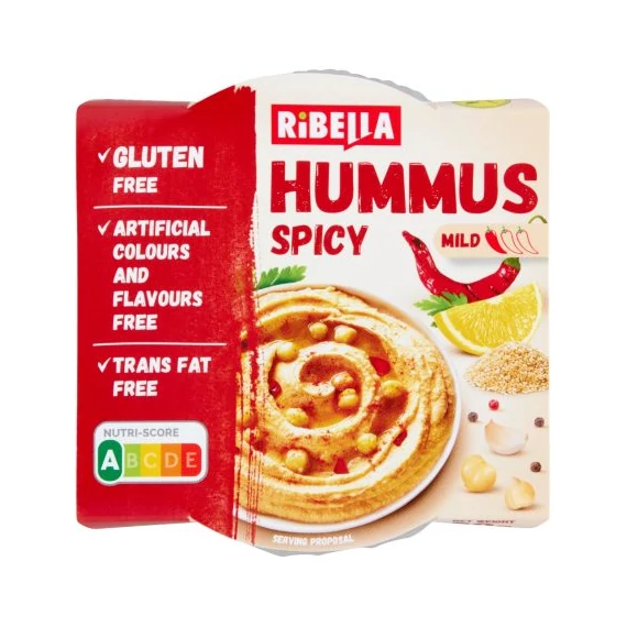 Ribella pikáns hummus krém 80g