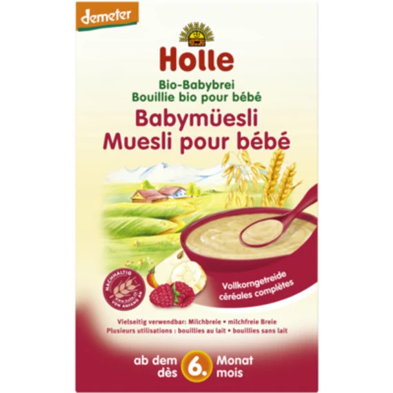 Holle bio babamüzli babakása -Demeter 250g
