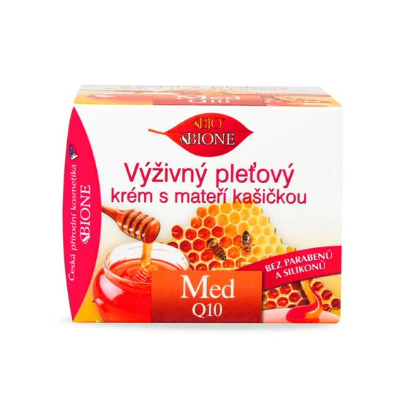 Bione méz+Q10 tápláló arckrém méhpempővel 51ml