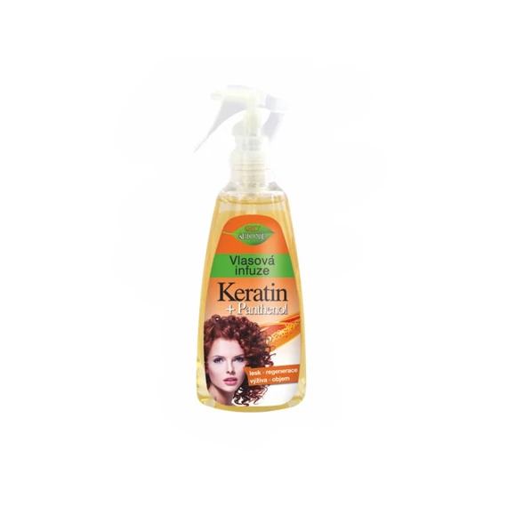 Bione keratin+panthenol 'folyékony haj' spray Regeneráló, térfogatnövelő 260ml