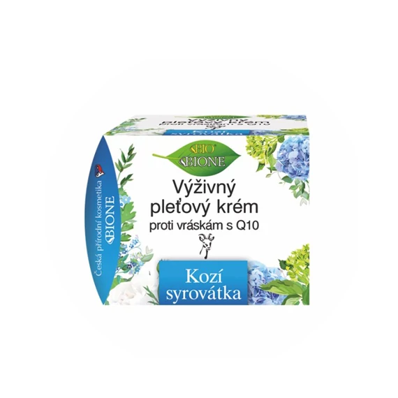 Bione Kecsketej+Q10 tápláló,ránctalanító arckrém 51ml