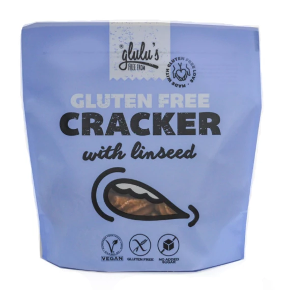 Glulu Freefrom Lenmagos kréker 100g 100g