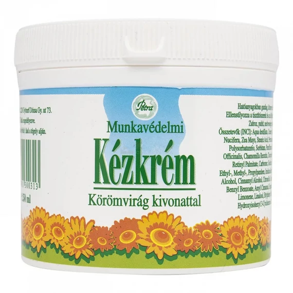Petra Munkavédelmi kézkrém körömvirág kivonattal 250ml