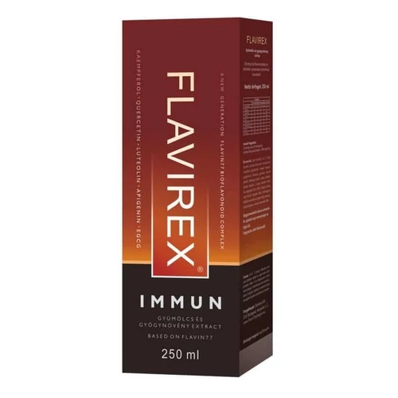 Flavirex Immun gyümölcs és gyógynövény extract 250ml