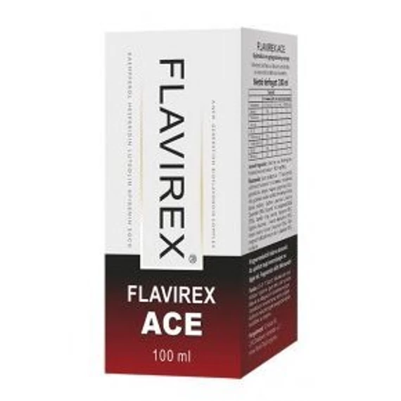 Flavirex Ace gyümölcs és gyógynövény szirup 100ml