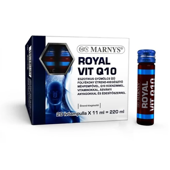 Marnys ROYAL VIT Q10 ivóampulla egzotikus gyümölcs 20x11 220ml