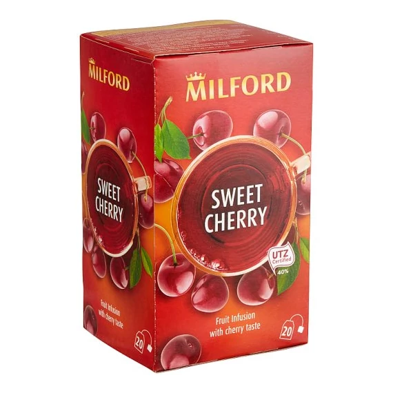 Milford gyümölcstea cseresznye ízű 20x