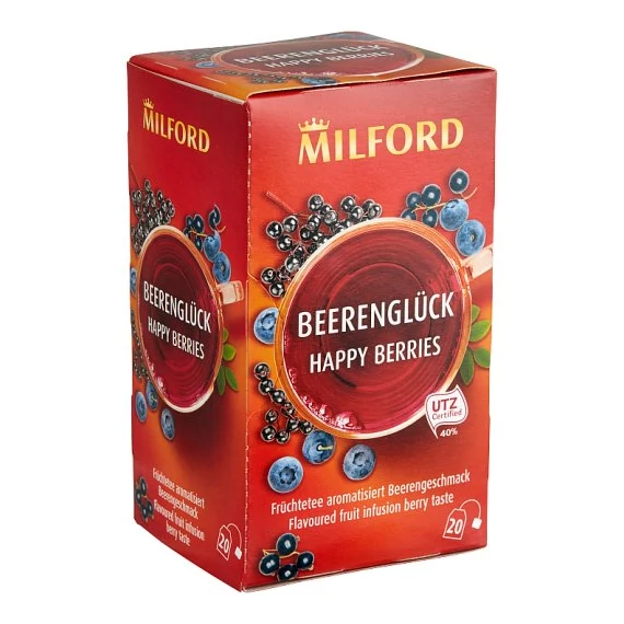 Milford gyümölcstea bogyósgyümölcs ízű 20x