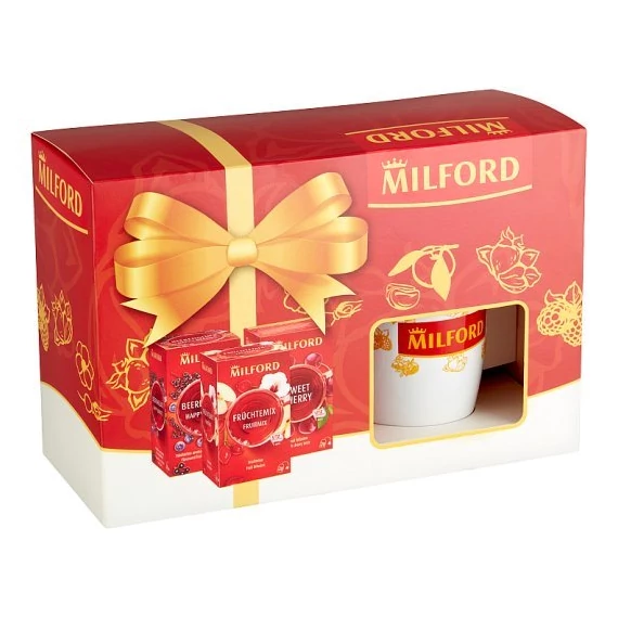 Milford teaválogatás teásbögrével 135g