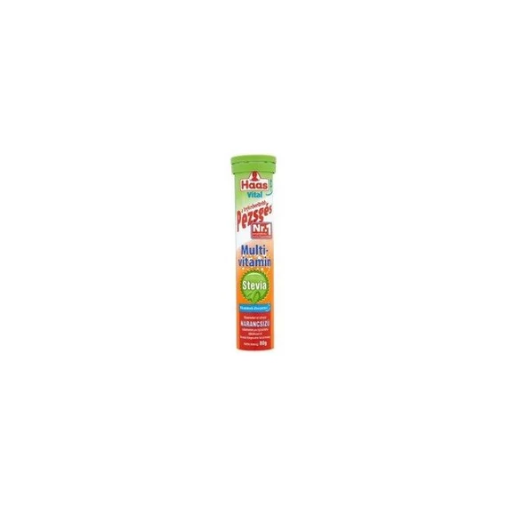 Haas pezsgőtabletta Stevia Multivitamin 20x
