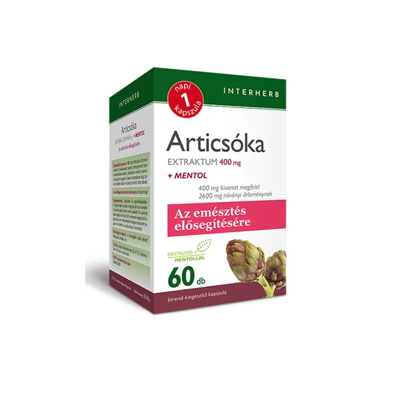 Interherb Napi 1 Articsóka extraktum kapszula 60x