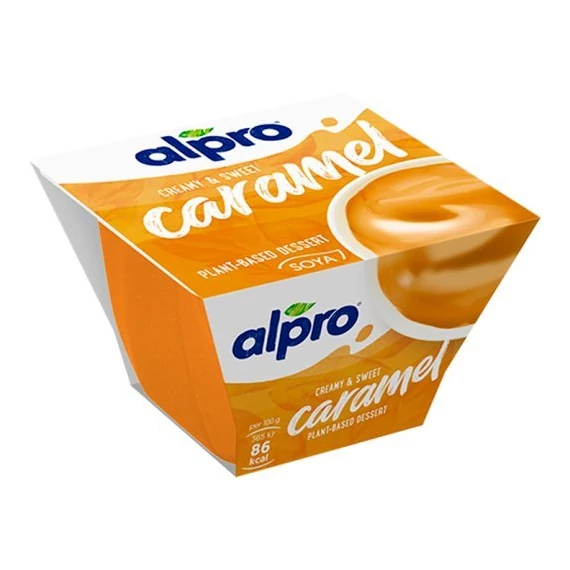 Alpro desszert karamellás 125g