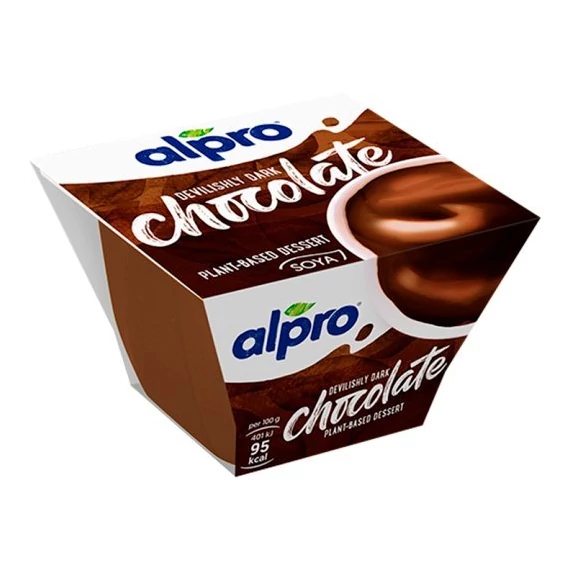 Alpro desszert étcsokoládés 125g