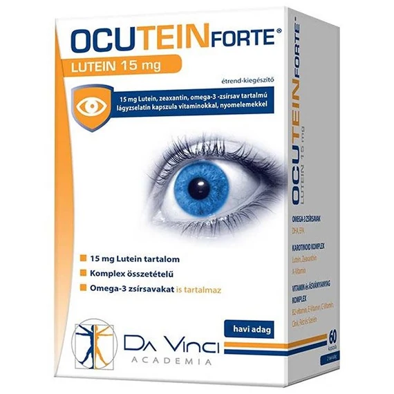 Ocutein Forte lutein 15mg szemvédő kapszula 30x