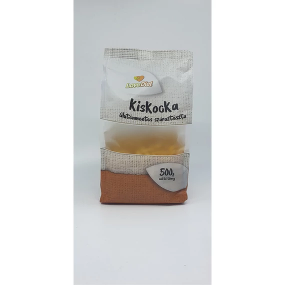 Love Diet gluténmentes tészta Kiskocka 500g