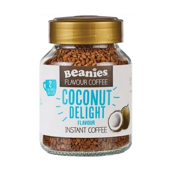 Beanies kókusz ízű instant kávé 50g
