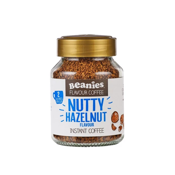 Beanies mogyoró ízű instant kávé 50g