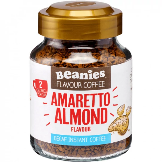 Beanies amaretto-mandula koffeinmentes instant kávé 50g