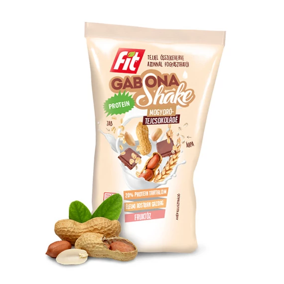 Fit protein gabona shake mogyoró-csokoládé 50g