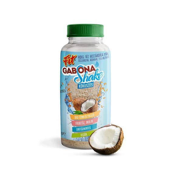 Fit gabona shake kókuszos laktózmentes vegán 70g