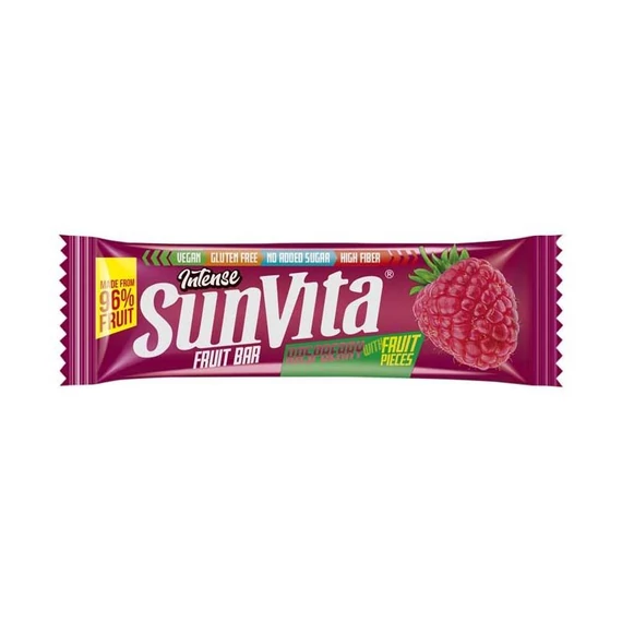 Sunvita intense málnás gyümölcsszelet 30g