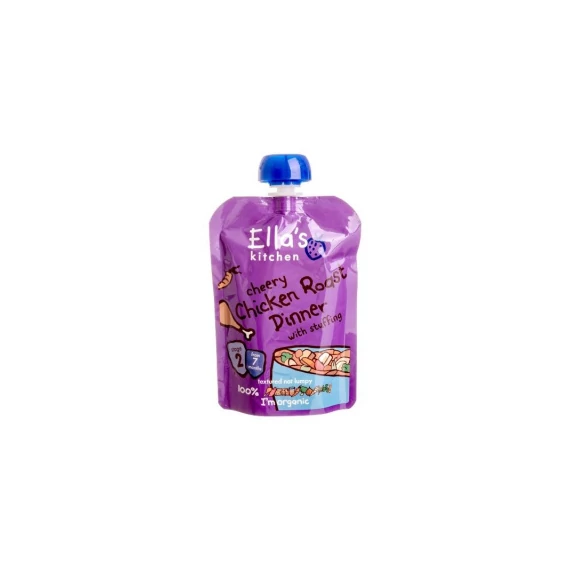 Ella's kitchen bio sült csirke vacsora zöldségekkel 130g