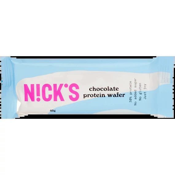 Nick's csokoládés fehérjeszelet gluténmentes 40g