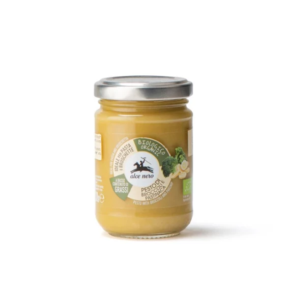 Alce Nero bio Brokkoli-paszternák pesto 130g